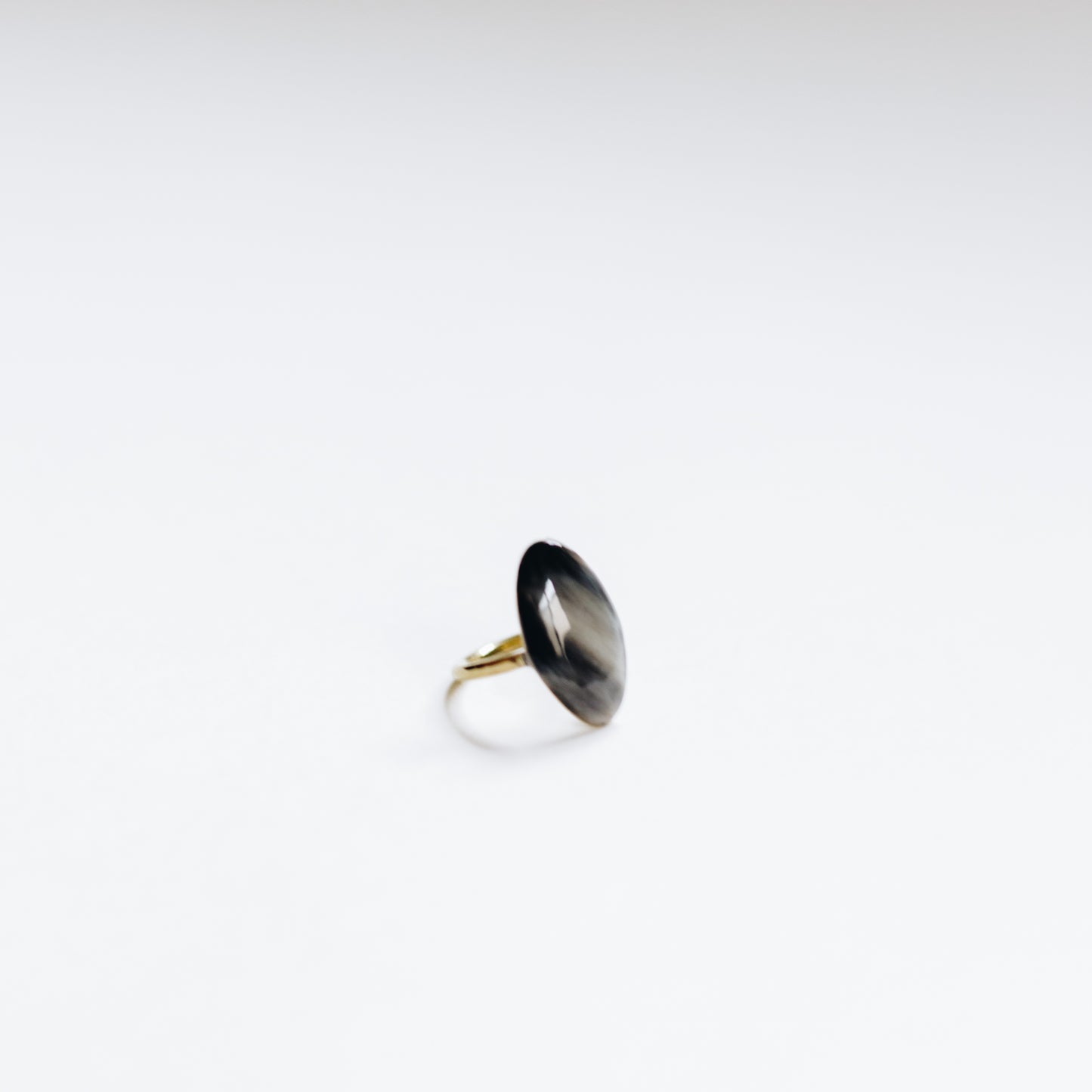 Oval Horn Ring