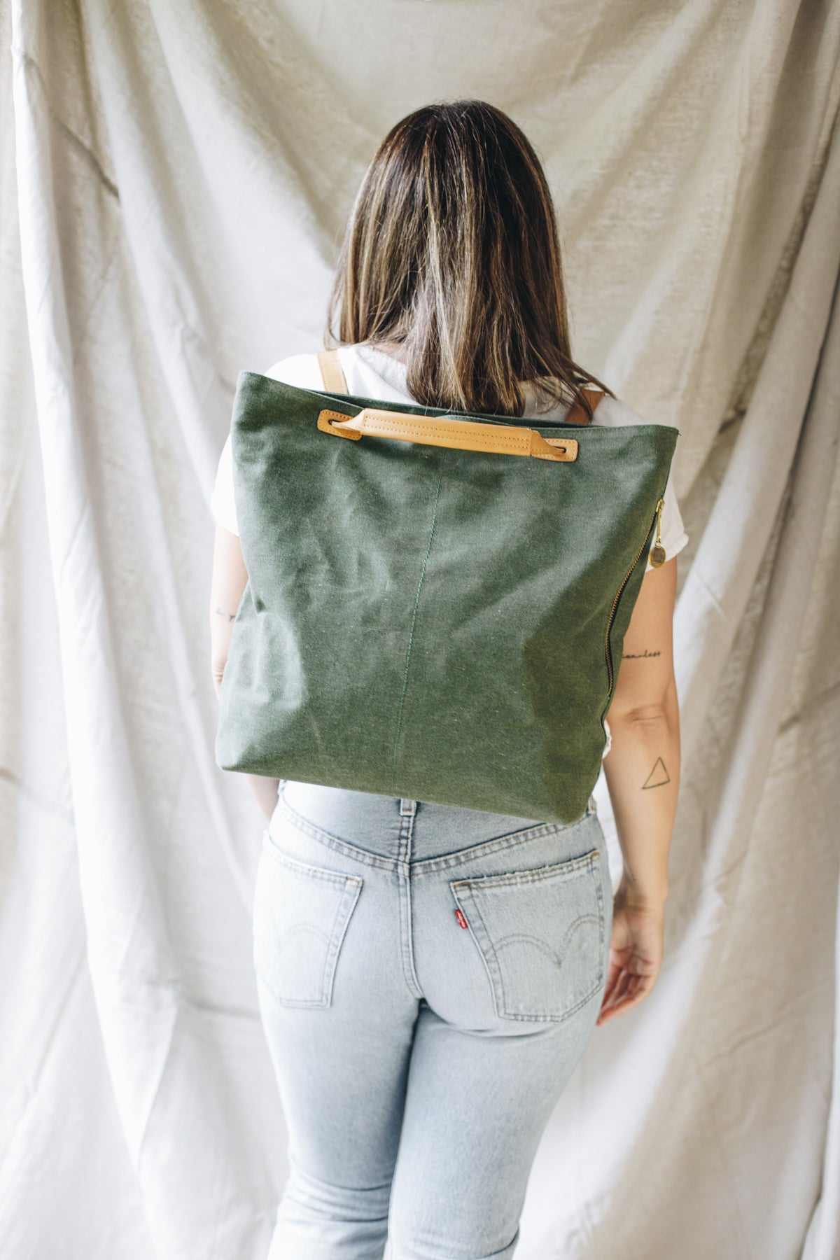 Convertible Canvas Backpack
