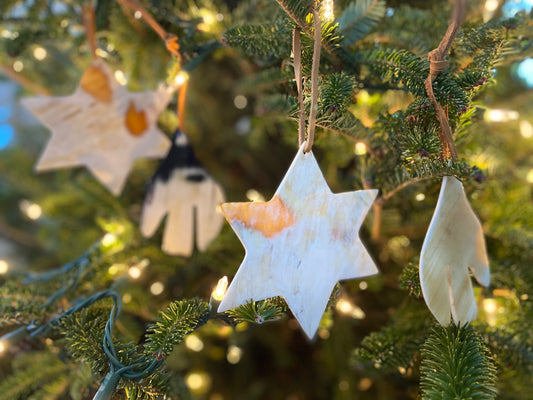 Horn Christmas Ornaments